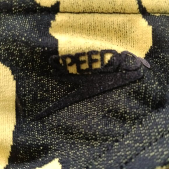 (*) VINTAGE 1" SIDES SPEEDO SWIM BRIEF, SIZE 30", HIBISCUS PATTERN - (Pre-owned) - Picture 4 of 8